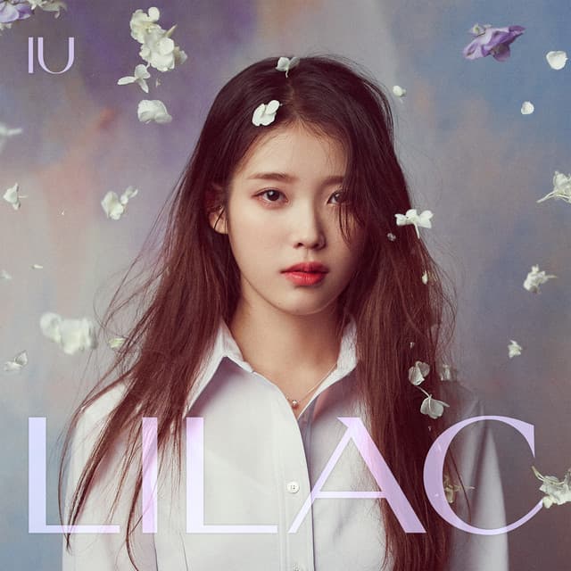 IU 5th Album 'LILAC' cover art
