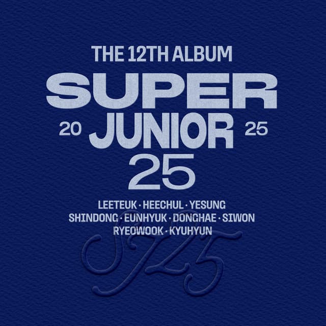 Super Junior25 - The 12th Album cover art